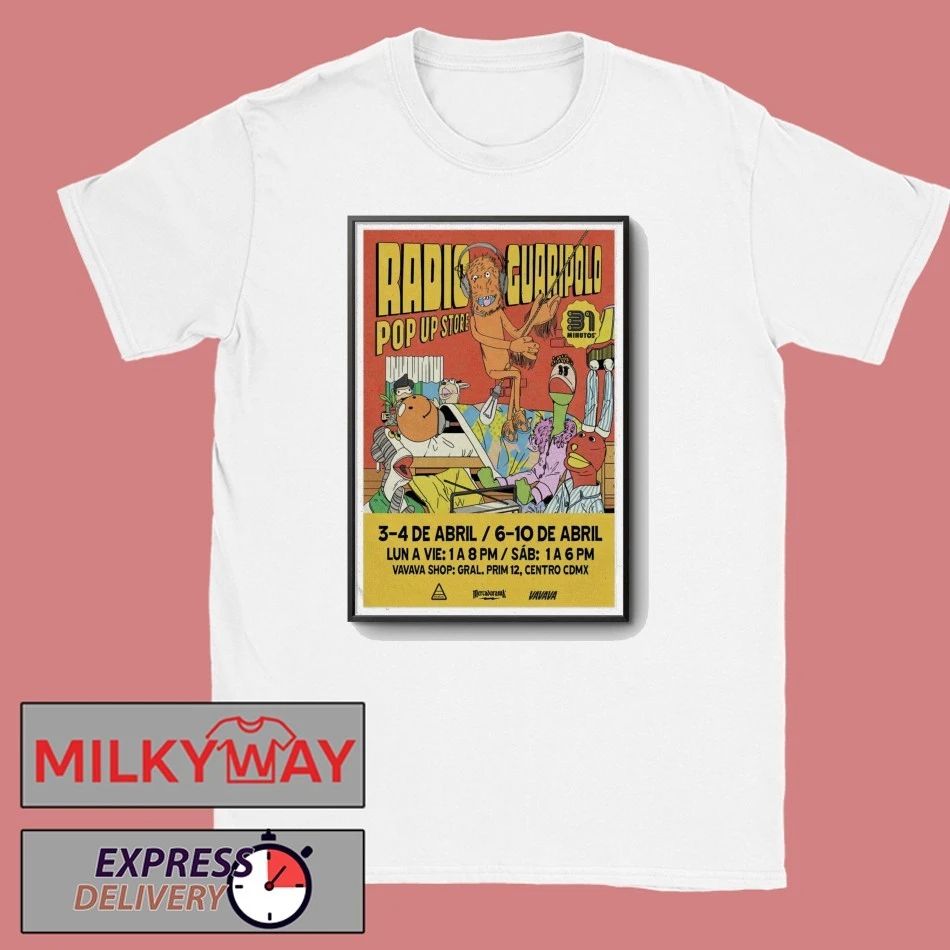 Poster 31 Minutos Centro CDMX Apr 3 + 4 2026 T-Shirt Unisex T-shirt, Sweatshirt, Hoodie, Long Sleeve Tee - T-Shirt, Sweatshirt, Hoodie