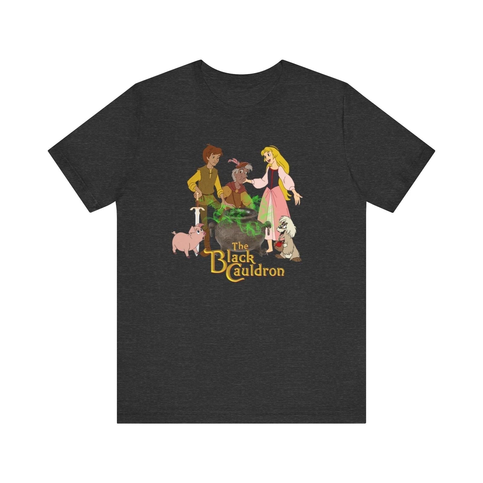 The Black Cauldron 80s Movie Tee Shirt | Gurgi Unisex T-shirt, Sweatshirt, Hoodie, Long Sleeve Tee - T-Shirt, Sweatshirt, Hoodie