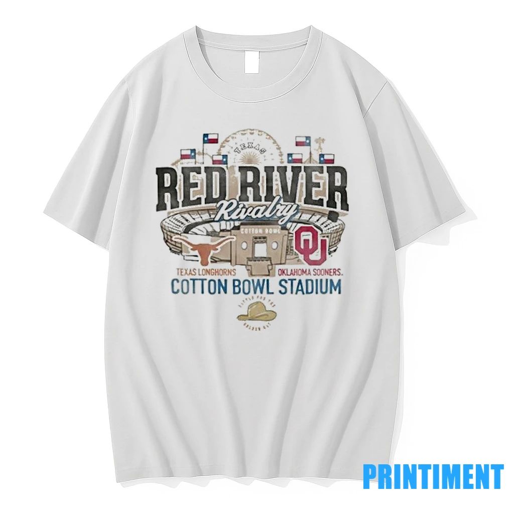 Texas Longhorns Red River Rivalry 2025 Vs Oklahoma Sooners Tshirts Sweater Unisex T-shirt, Sweatshirt, Hoodie, Long Sleeve Tee - T-Shirt, Sweatshirt, Hoodie