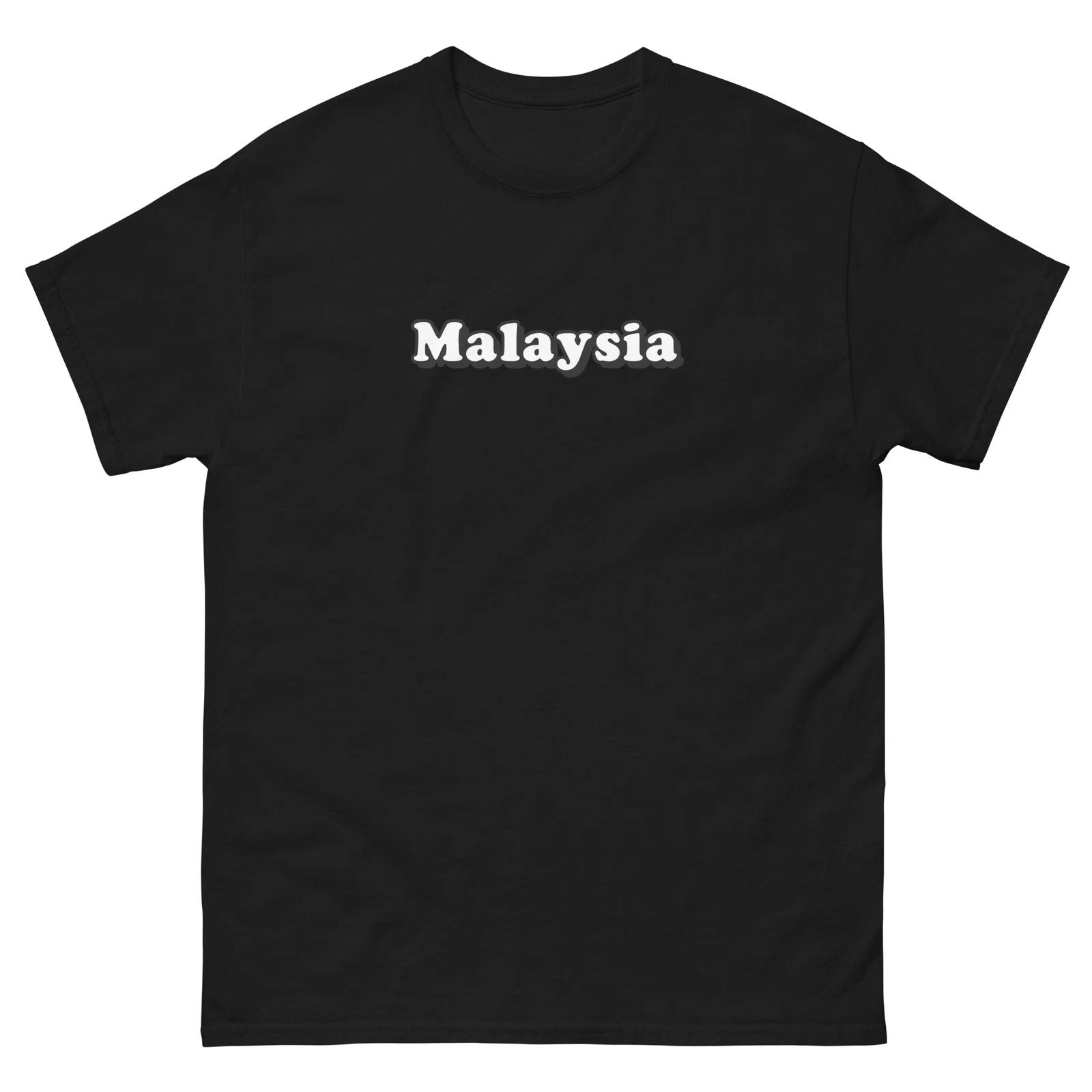 Malaysia Country Location Travel Nation T-Shirt Unisex T-shirt, Sweatshirt, Hoodie, Long Sleeve Tee - T-Shirt, Sweatshirt, Hoodie