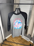 Modest Mouse 2024 Tour Concert Raglan 3/4 Sleeve Baseball Tee Unisex T-shirt, Sweatshirt, Hoodie, Long Sleeve Tee - T-Shirt, Sweatshirt, Hoodie