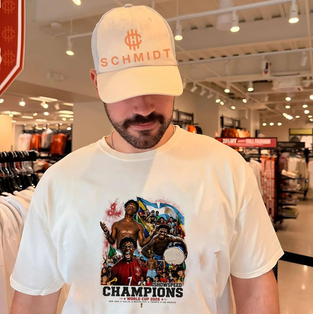 Ishowspeed Champions World Cup 2026 illustrated shirt Unisex T-shirt, Sweatshirt, Hoodie, Long Sleeve Tee - T-Shirt, Sweatshirt, Hoodie