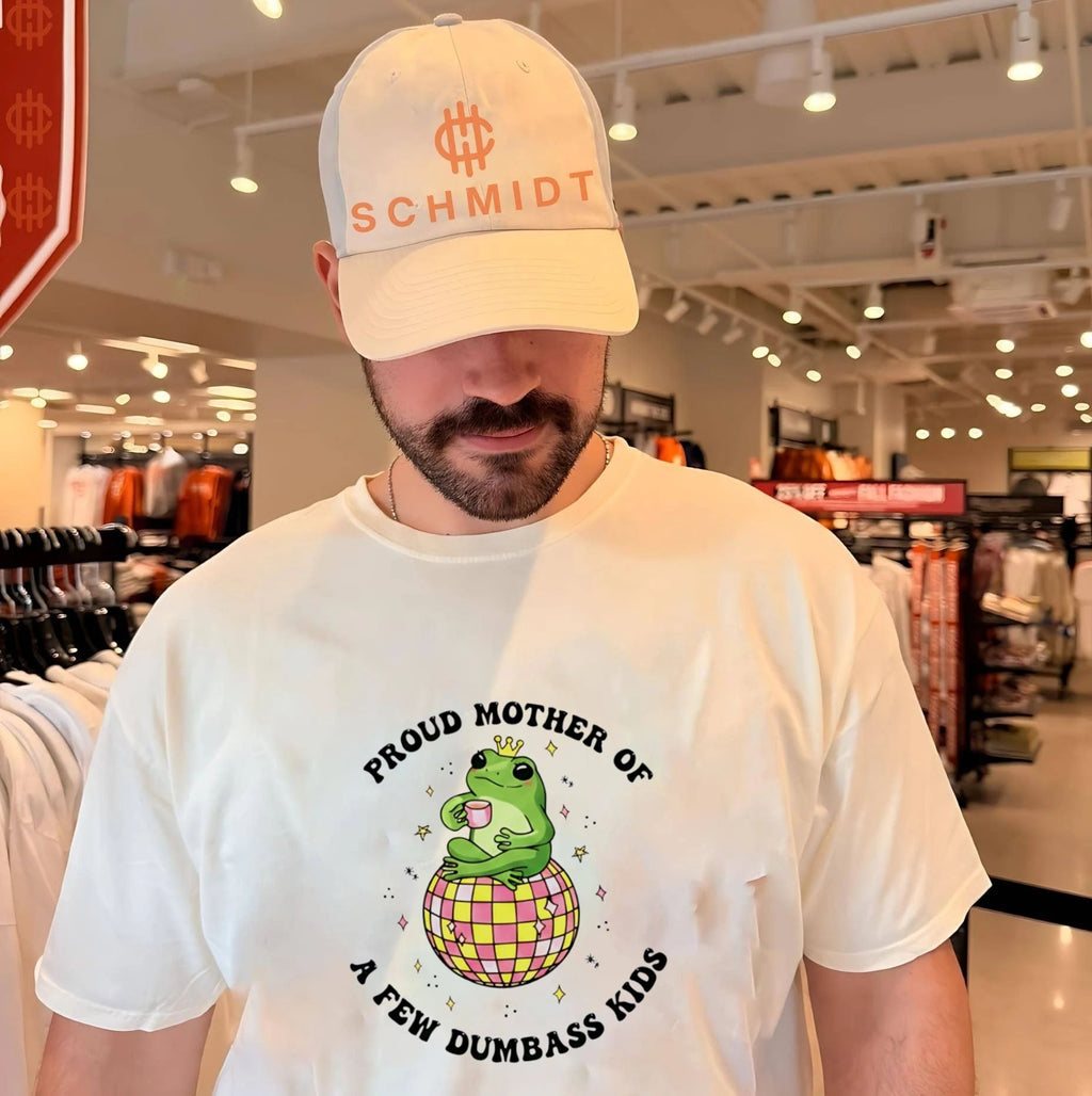 Proud mother of a few dumbass kids disco ball frog shirt Unisex T-shirt, Sweatshirt, Hoodie, Long Sleeve Tee - T-Shirt, Sweatshirt, Hoodie