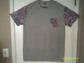 AMERICAN SURF COMPANY "Floral Design Pocket Tee" MEN'S GREY T-SHIRT XL Unisex T-shirt, Sweatshirt, Hoodie, Long Sleeve Tee - T-Shirt, Sweatshirt, Hoodie