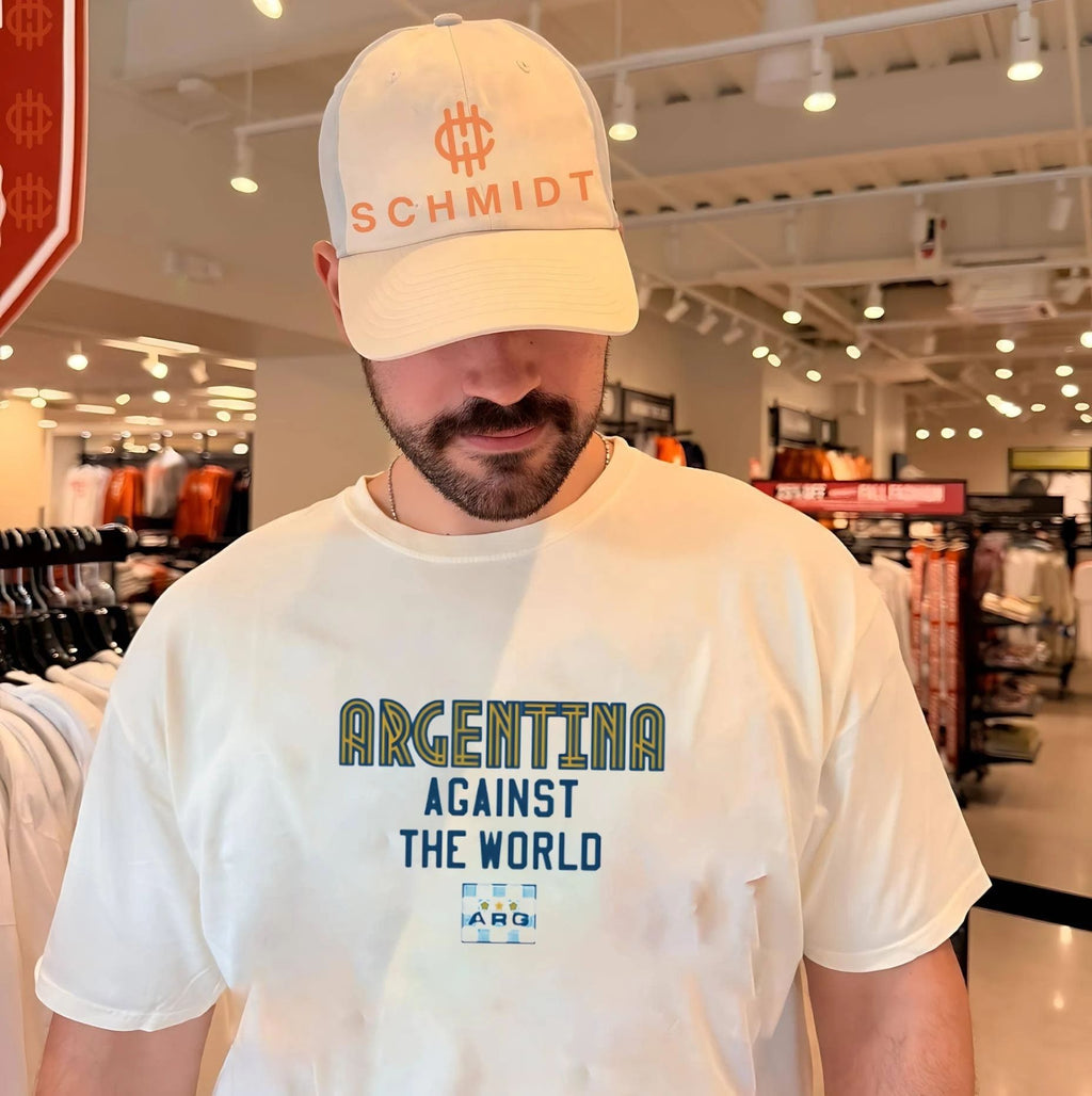 Argentina Against The World logo shirt Unisex T-shirt, Sweatshirt, Hoodie, Long Sleeve Tee - T-Shirt, Sweatshirt, Hoodie