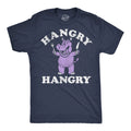 Mens Funny T Shirts Hangry Hangry Hippo Sarcastic Graphic Novelty Tee for Men Unisex T-shirt, Sweatshirt, Hoodie, Long Sleeve Tee - T-Shirt, Sweatshirt, Hoodie