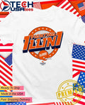 Illinois Fighting Illini Football Gameday Spirit logo shirt Unisex T-shirt, Sweatshirt, Hoodie, Long Sleeve Tee - T-Shirt, Sweatshirt, Hoodie
