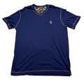 Robert Graham Shirt Mens Large Blue V-Neck Classic Fit Skull Logo Cotton Casual Unisex T-shirt, Sweatshirt, Hoodie, Long Sleeve Tee - T-Shirt, Sweatshirt, Hoodie