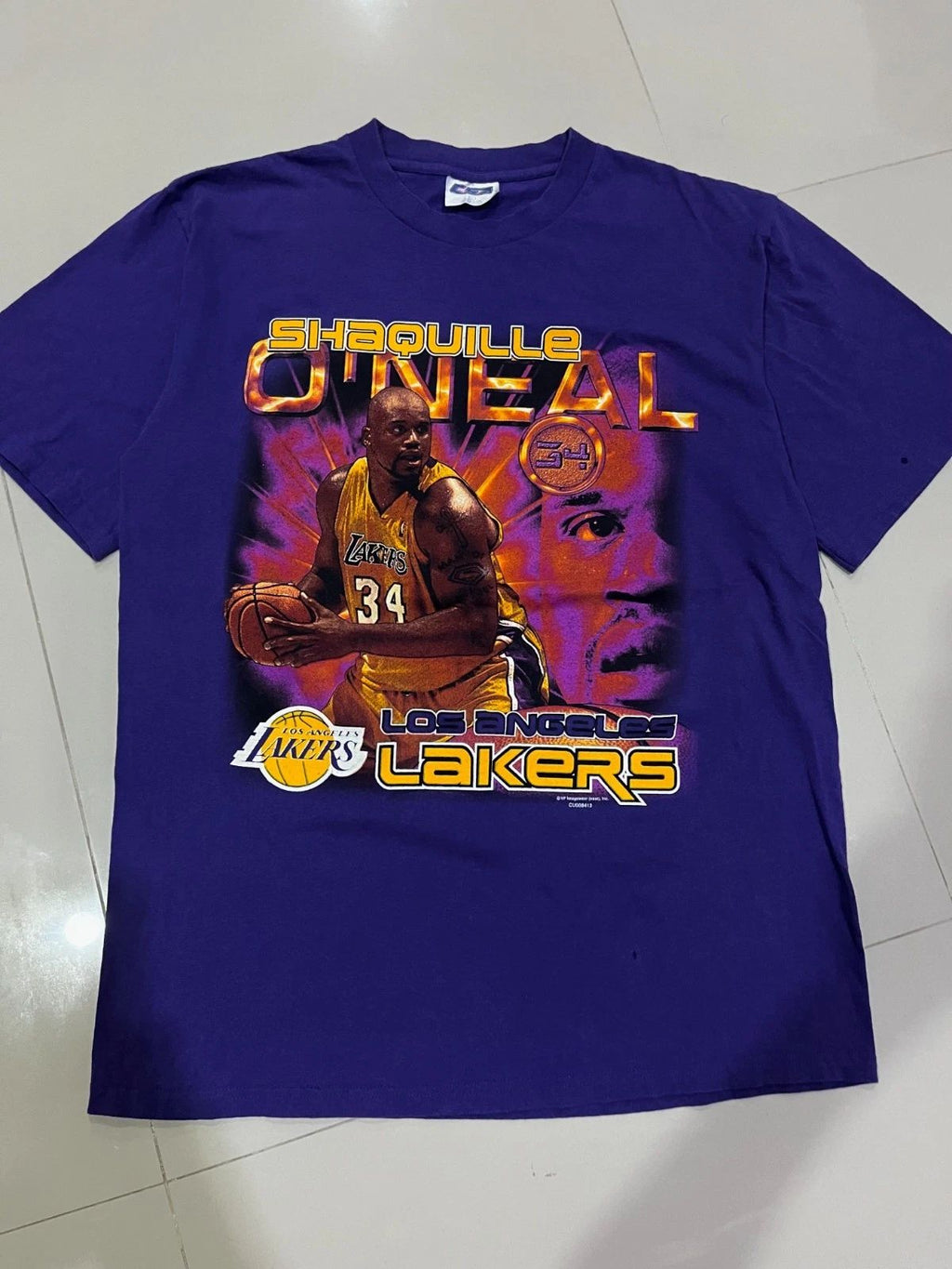 Vintage Shaquille O'Neal Shaq Coin Mens T-shirt Size L Unisex T-shirt, Sweatshirt, Hoodie, Long Sleeve Tee - T-Shirt, Sweatshirt, Hoodie