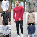 BBH Mens Gym T shirt Longline Slim Muscle Fit Long Sleeve Plain Curved Hem Tee Unisex T-shirt, Sweatshirt, Hoodie, Long Sleeve Tee - T-Shirt, Sweatshirt, Hoodie