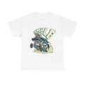Vintage Rumble Retro Blue Muscle Car Camaro T-Shirt Rat Fink Style Unisex T-shirt, Sweatshirt, Hoodie, Long Sleeve Tee - T-Shirt, Sweatshirt, Hoodie
