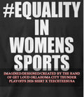 Equality in Womens Sports shirt Unisex T-shirt, Sweatshirt, Hoodie, Long Sleeve Tee - T-Shirt, Sweatshirt, Hoodie