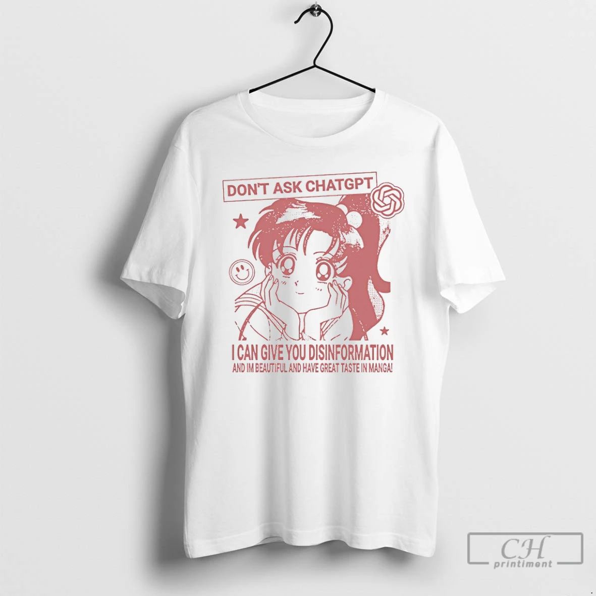 Classic Usagi Tsukino Dont Ask Chatgpt I Can Give You Disinformation And Im Beautiful And Unisex T-shirt, Sweatshirt, Hoodie, Long Sleeve Tee - T-Shirt, Sweatshirt, Hoodie