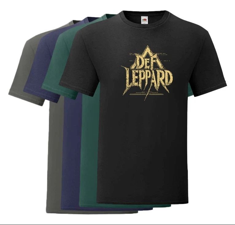 Def Leppard T-shirt  100% cotton - Glam Metal music - music festival fans gift Unisex T-shirt, Sweatshirt, Hoodie, Long Sleeve Tee - T-Shirt, Sweatshirt, Hoodie