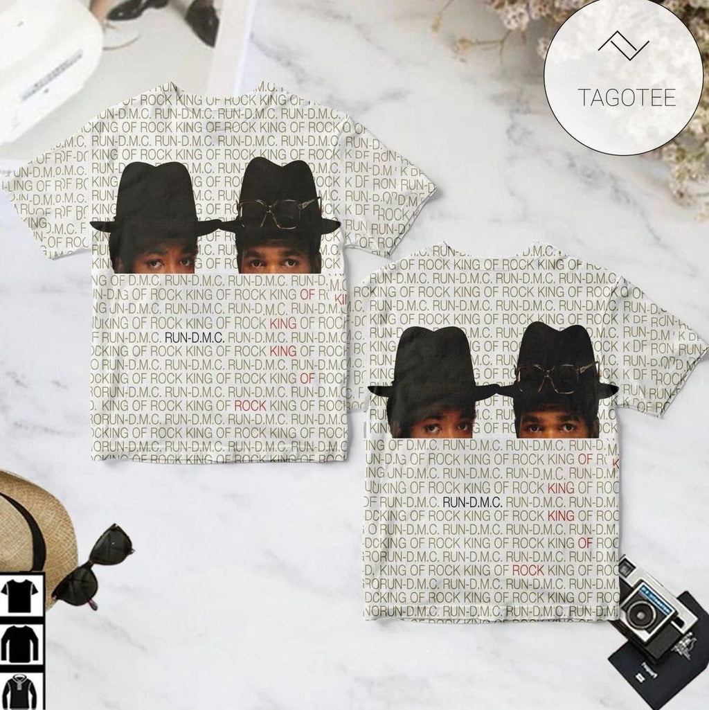 Run Dmc King Of Rock Album Cover AOP T-Shirt Unisex T-shirt, Sweatshirt, Hoodie, Long Sleeve Tee - T-Shirt, Sweatshirt, Hoodie