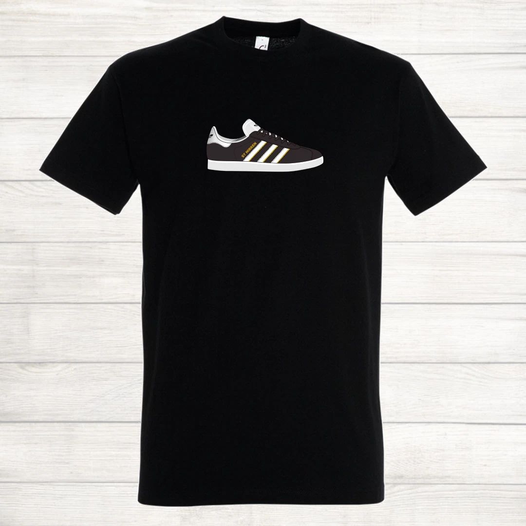 Gazelle Football St Mirren The Buddies The Saints Scottish Top Trainer T Shirt Unisex T-shirt, Sweatshirt, Hoodie, Long Sleeve Tee - T-Shirt, Sweatshirt, Hoodie
