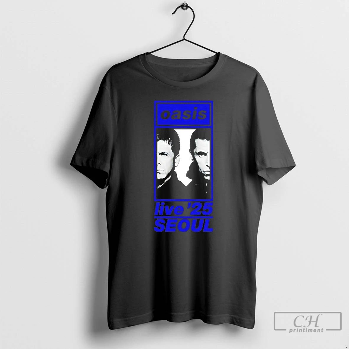 Classic Oasis Live 25 Seoul T Shirts Unisex T-shirt, Sweatshirt, Hoodie, Long Sleeve Tee - T-Shirt, Sweatshirt, Hoodie