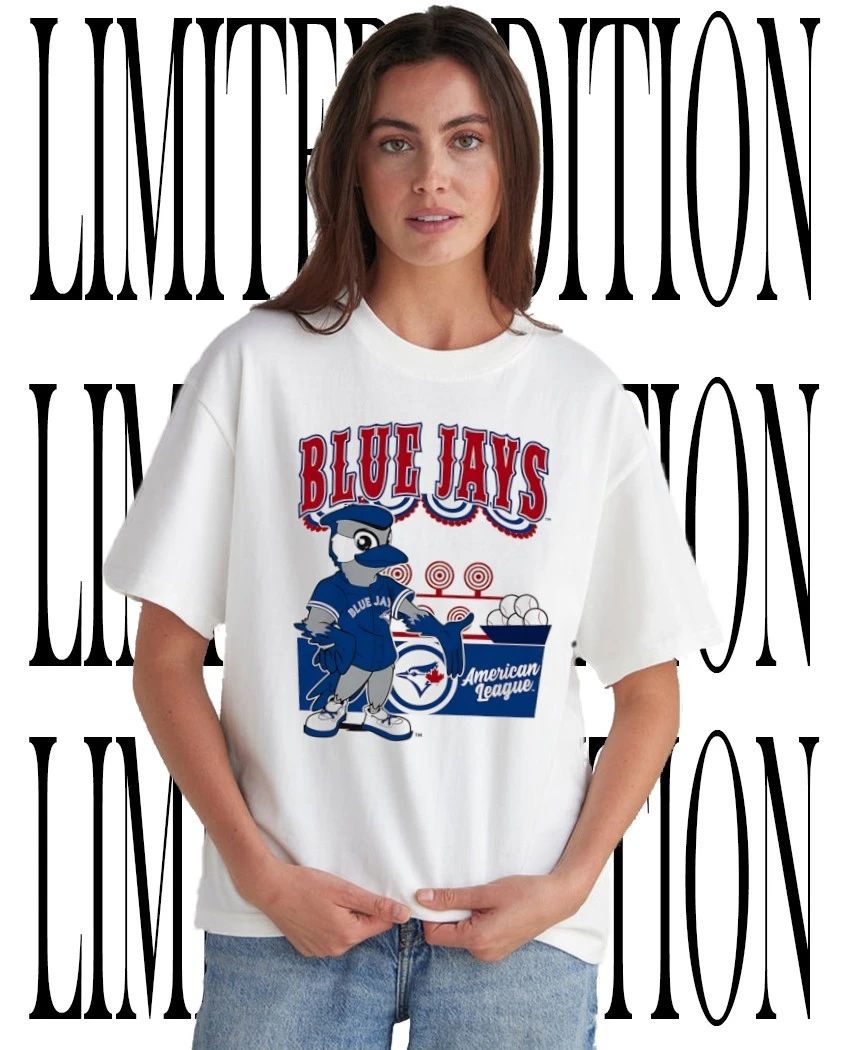 Toronto Blue Jays American League Retro Carnival Mascot shirt Unisex T-shirt, Sweatshirt, Hoodie, Long Sleeve Tee - T-Shirt, Sweatshirt, Hoodie