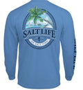 Salt Life Hammock Time Mens Graphic Pocket L/S T-Shirt - XL - NWT Unisex T-shirt, Sweatshirt, Hoodie, Long Sleeve Tee - T-Shirt, Sweatshirt, Hoodie