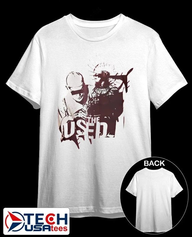 The Used vintage shirt Unisex T-shirt, Sweatshirt, Hoodie, Long Sleeve Tee - T-Shirt, Sweatshirt, Hoodie