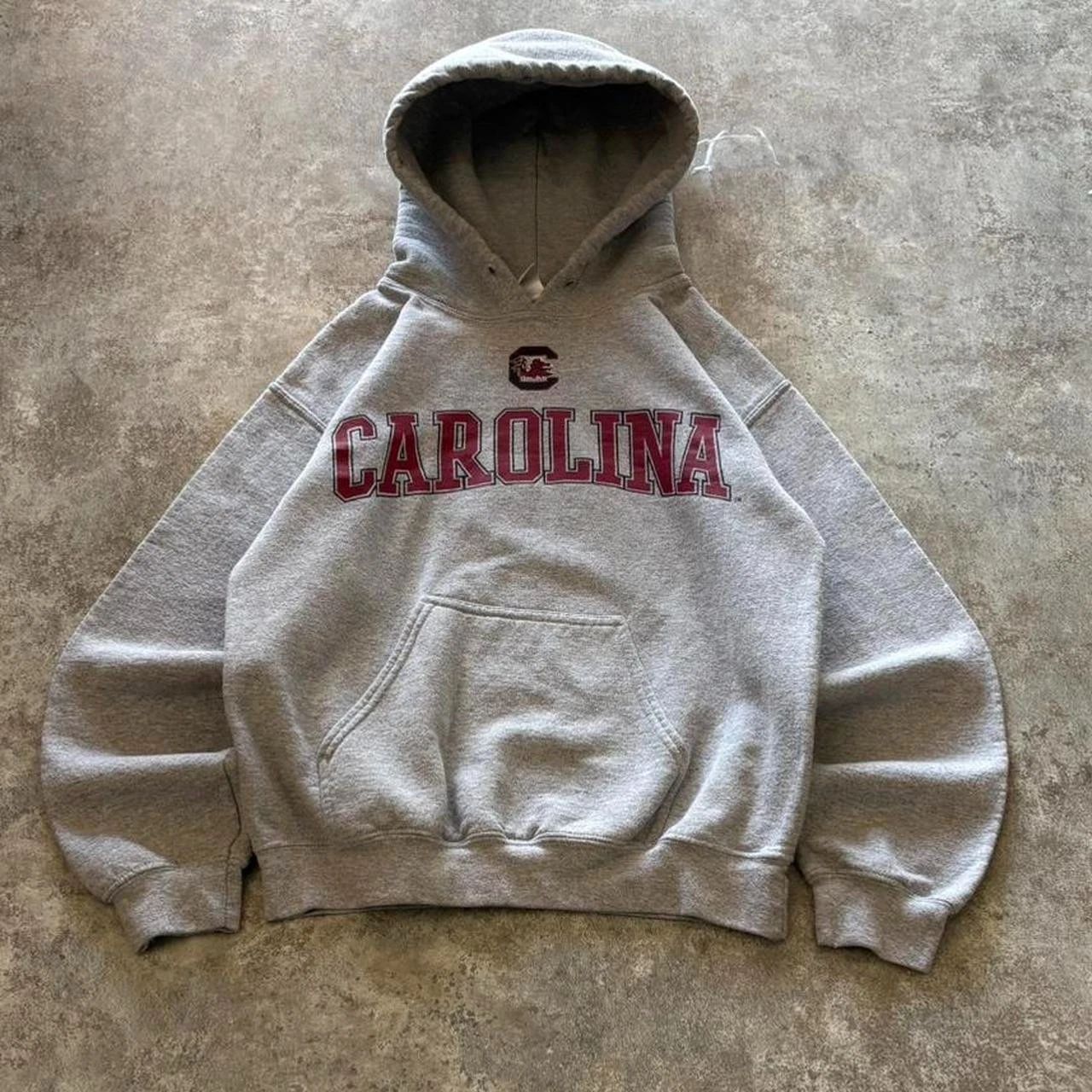 University of South Carolina Spell Out Grey Hoodie | T-Shirt Sweatshirt Hoodie Unisex T-shirt, Sweatshirt, Hoodie, Long Sleeve Tee - T-Shirt, Sweatshirt, Hoodie