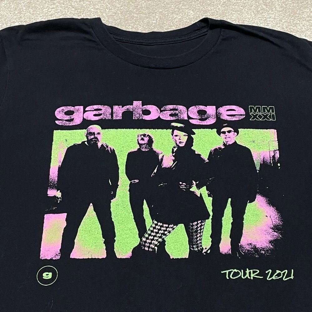 Garbage Band Music For Lovers Black T-Shirt Cotton Full Size BT172 Unisex T-shirt, Sweatshirt, Hoodie, Long Sleeve Tee - T-Shirt, Sweatshirt, Hoodie