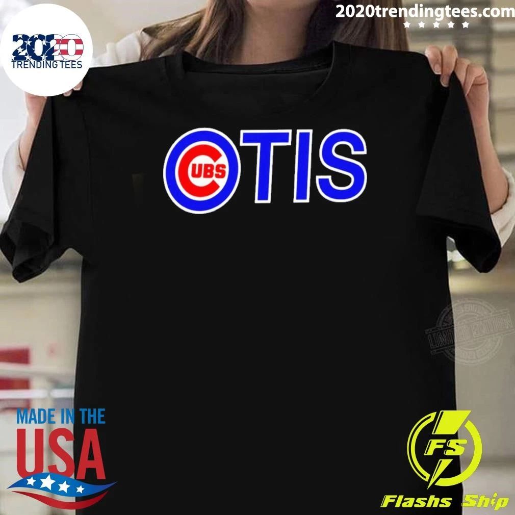 Otis Chicago Cubs Baseball Mlb Logo 2026 Shirt Unisex T-shirt, Sweatshirt, Hoodie, Long Sleeve Tee - T-Shirt, Sweatshirt, Hoodie