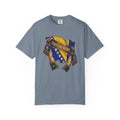 Bosnia Scarf Custom Soccer Shirt | Personalized Name Football Matchday Tee Unisex T-shirt, Sweatshirt, Hoodie, Long Sleeve Tee - T-Shirt, Sweatshirt, Hoodie