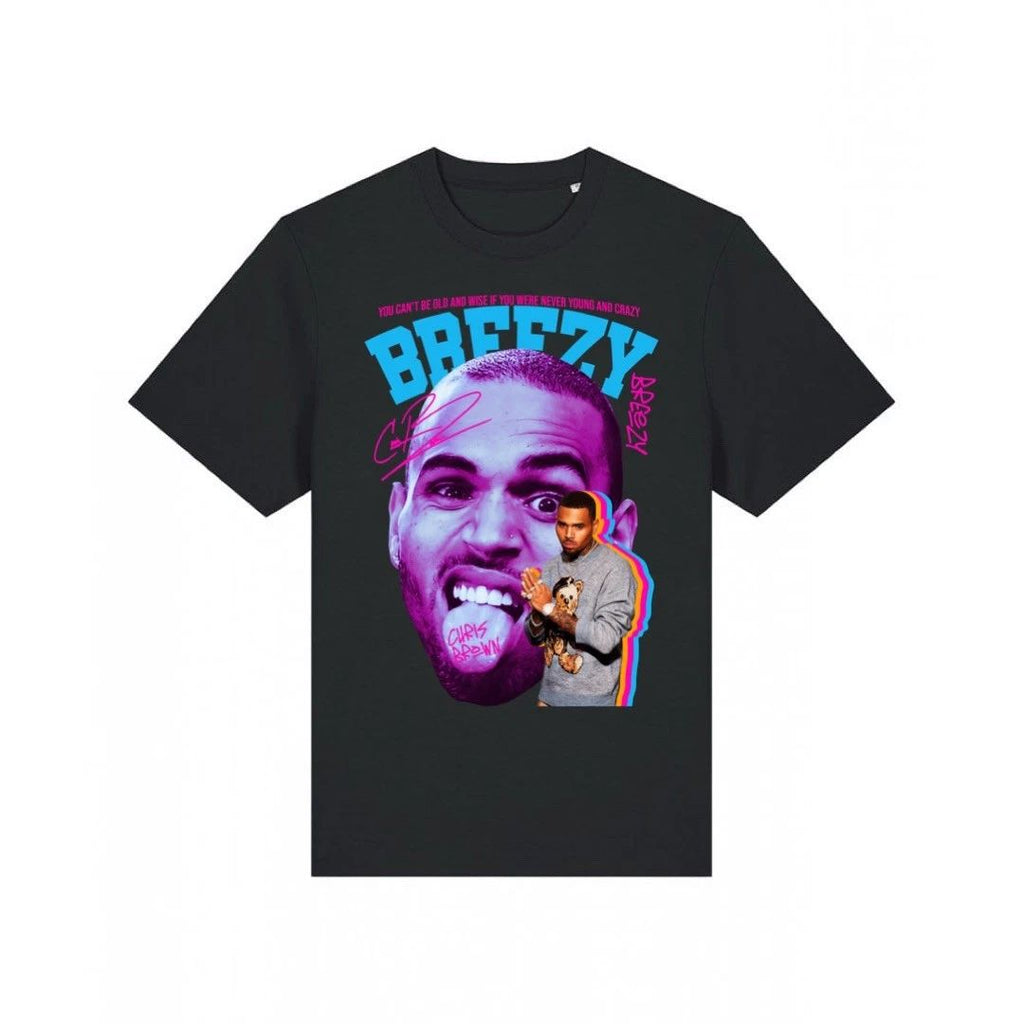 Breezy Chris Brown Celebrity T-shirt Mens Women Unisex T-shirt, Sweatshirt, Hoodie, Long Sleeve Tee - T-Shirt, Sweatshirt, Hoodie