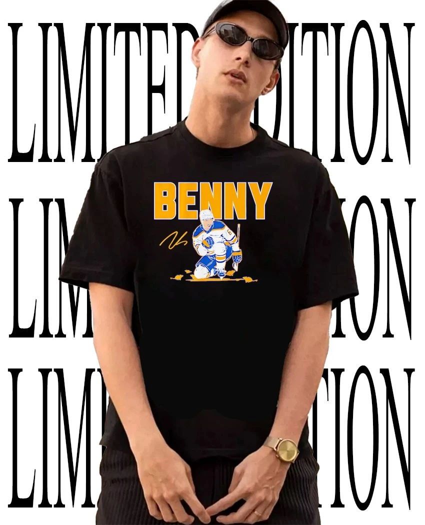 Zach Benson Buffalo Sabres Benny signature shirt Unisex T-shirt, Sweatshirt, Hoodie, Long Sleeve Tee - T-Shirt, Sweatshirt, Hoodie