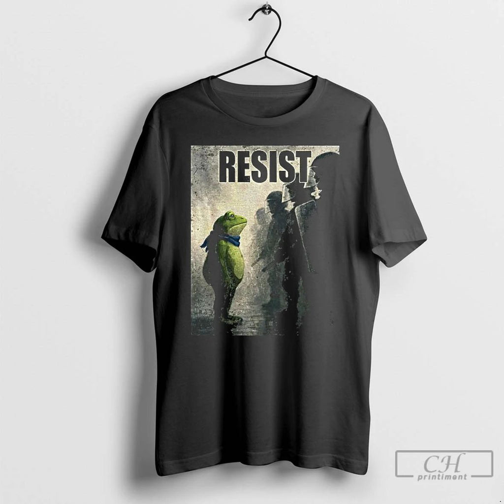 Classic Portland Frog Resist Anti Ice 2025 T Shirts Unisex T-shirt, Sweatshirt, Hoodie, Long Sleeve Tee - T-Shirt, Sweatshirt, Hoodie