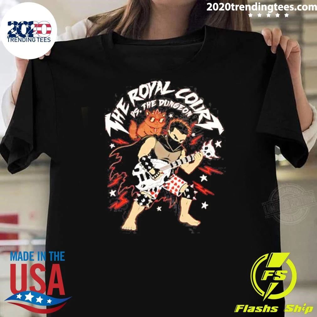 The Royal Court Vs The Dungeon Guital Shirt Unisex T-shirt, Sweatshirt, Hoodie, Long Sleeve Tee - T-Shirt, Sweatshirt, Hoodie
