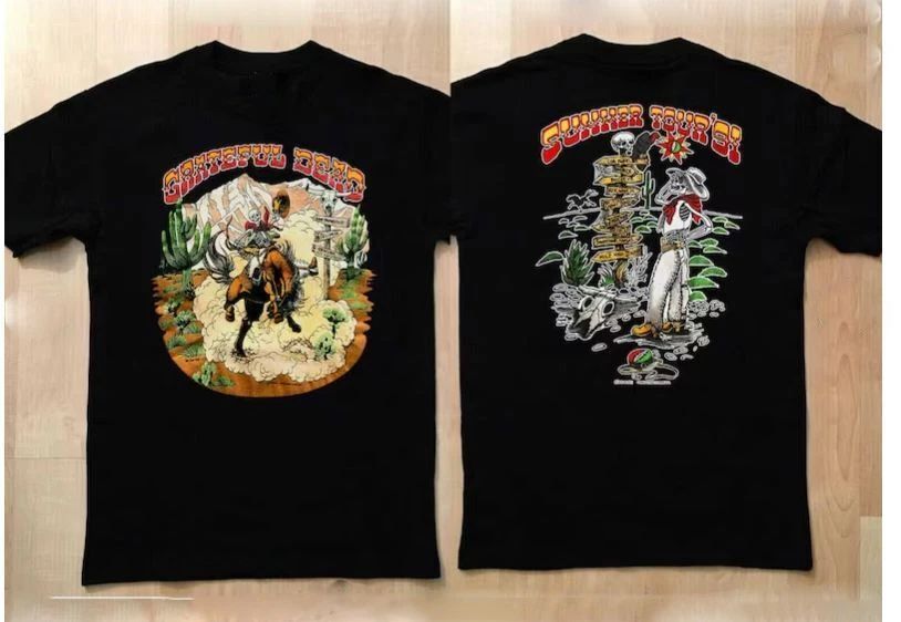1991 GD Rock Band Summer Tour T-Shirt 90s Rock Music Summer Tour Concert Tee Unisex T-shirt, Sweatshirt, Hoodie, Long Sleeve Tee - T-Shirt, Sweatshirt, Hoodie