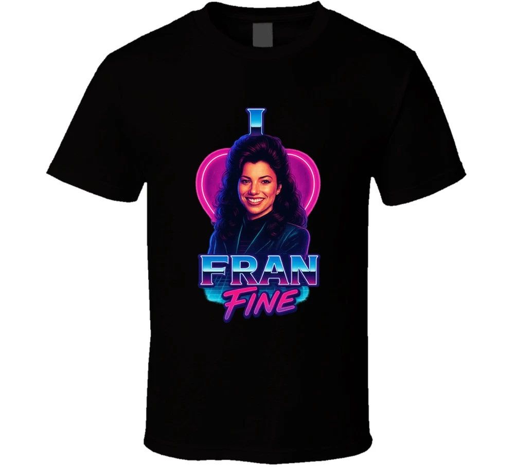 I Heart Love Fran Fine The Nanny 90s Sitcom Character Fan T Shirt Unisex T-shirt, Sweatshirt, Hoodie, Long Sleeve Tee - T-Shirt, Sweatshirt, Hoodie
