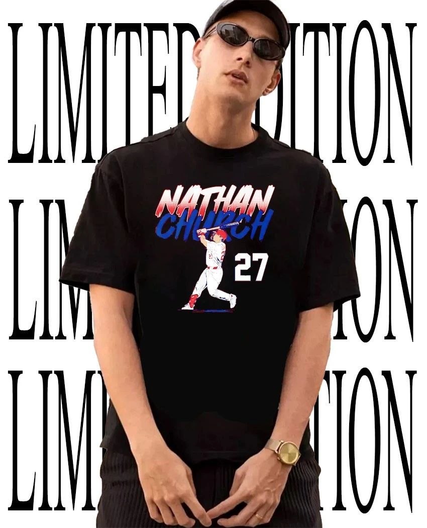 Nathan Church #27 St. Louis Cardinals MLB slugger swing shirt Unisex T-shirt, Sweatshirt, Hoodie, Long Sleeve Tee - T-Shirt, Sweatshirt, Hoodie