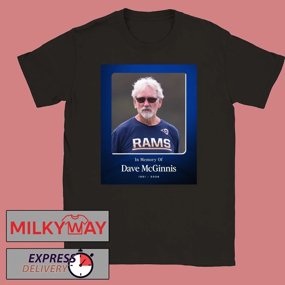 In memory of Dave McGinnis 1951 2026 Shirt Unisex T-shirt, Sweatshirt, Hoodie, Long Sleeve Tee - T-Shirt, Sweatshirt, Hoodie