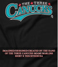 The Three Canucks Miami Marlins shirt Unisex T-shirt, Sweatshirt, Hoodie, Long Sleeve Tee - T-Shirt, Sweatshirt, Hoodie