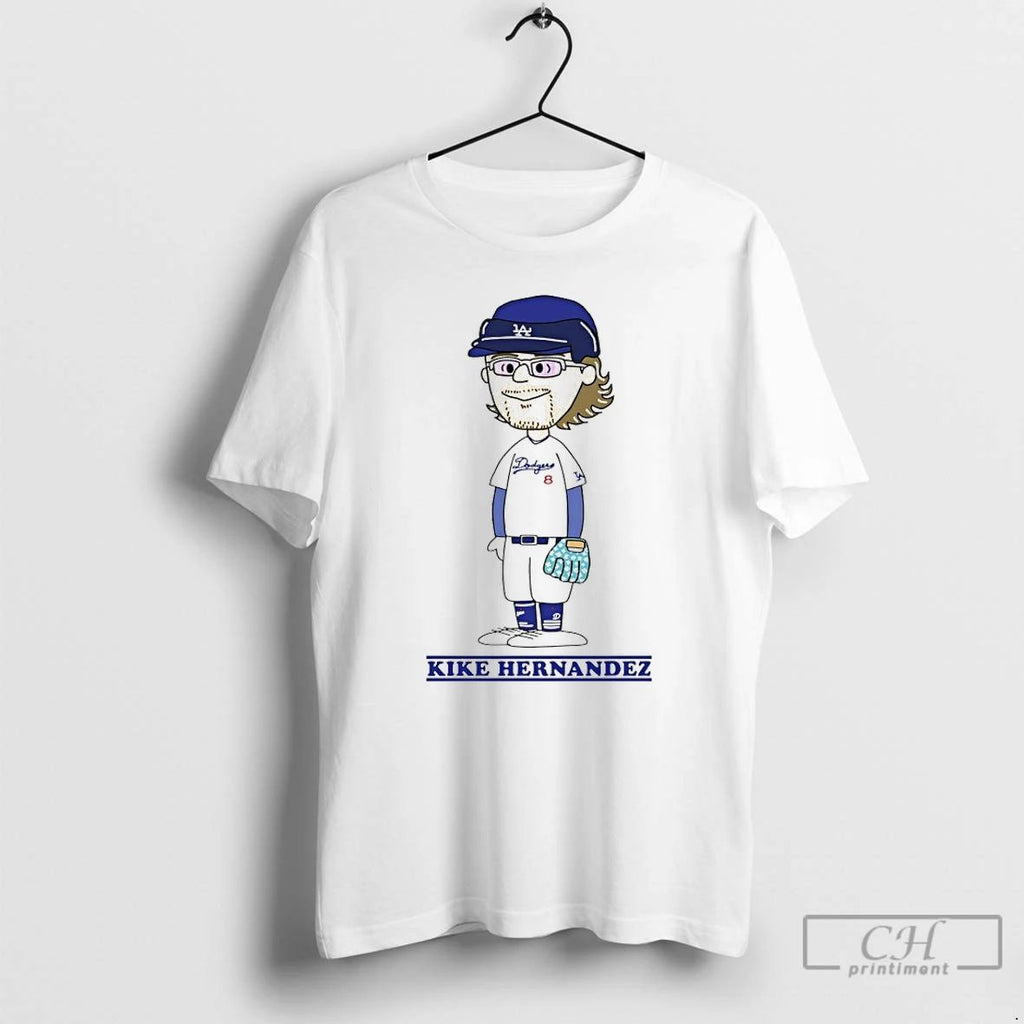 Classic Peanuts X Kike Hernandez Los Angeles Dodgers Baseball T Shirts Unisex T-shirt, Sweatshirt, Hoodie, Long Sleeve Tee - T-Shirt, Sweatshirt, Hoodie