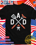 DAD Grill icons shirt Unisex T-shirt, Sweatshirt, Hoodie, Long Sleeve Tee - T-Shirt, Sweatshirt, Hoodie