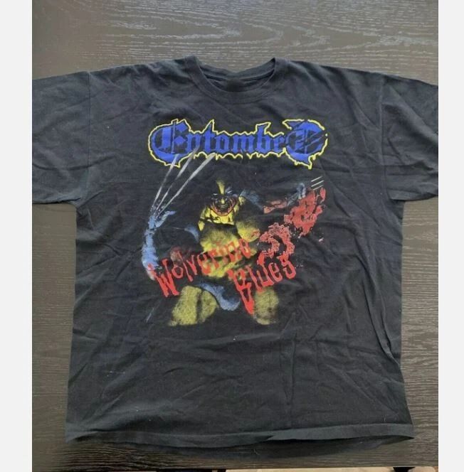 Entombed Band Wolverine Blues Album Unisex Tee Cotton Shirt All Size Unisex T-shirt, Sweatshirt, Hoodie, Long Sleeve Tee - T-Shirt, Sweatshirt, Hoodie