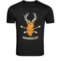 Wanderlust Deer Arrows T-Shirt - Adventure Travel Graphic Tee Unisex T-shirt, Sweatshirt, Hoodie, Long Sleeve Tee - T-Shirt, Sweatshirt, Hoodie