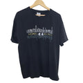 Black Hong Kong Skyline Graphic T Shirt Men's Size XXL Cotton Unisex T-shirt, Sweatshirt, Hoodie, Long Sleeve Tee - T-Shirt, Sweatshirt, Hoodie