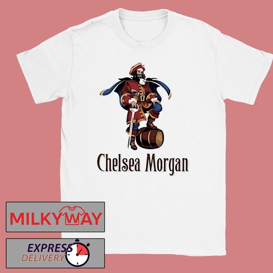 Chelsea Morgan Captain Morgan Parody Logo Shirts Unisex T-shirt, Sweatshirt, Hoodie, Long Sleeve Tee - T-Shirt, Sweatshirt, Hoodie