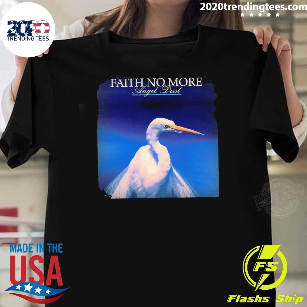 Faith No More Angel Dust 34 Years Ago Faith No More Released The Angel Dust Shirt Unisex T-shirt, Sweatshirt, Hoodie, Long Sleeve Tee - T-Shirt, Sweatshirt, Hoodie