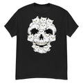 Skull Cat Graphic T-Shirt 100% Cotton Unisex T-shirt, Sweatshirt, Hoodie, Long Sleeve Tee - T-Shirt, Sweatshirt, Hoodie