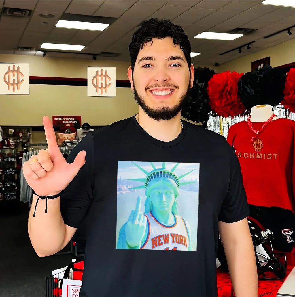 Statue of Liberty KNICKS New York Shirt Unisex T-shirt, Sweatshirt, Hoodie, Long Sleeve Tee - T-Shirt, Sweatshirt, Hoodie
