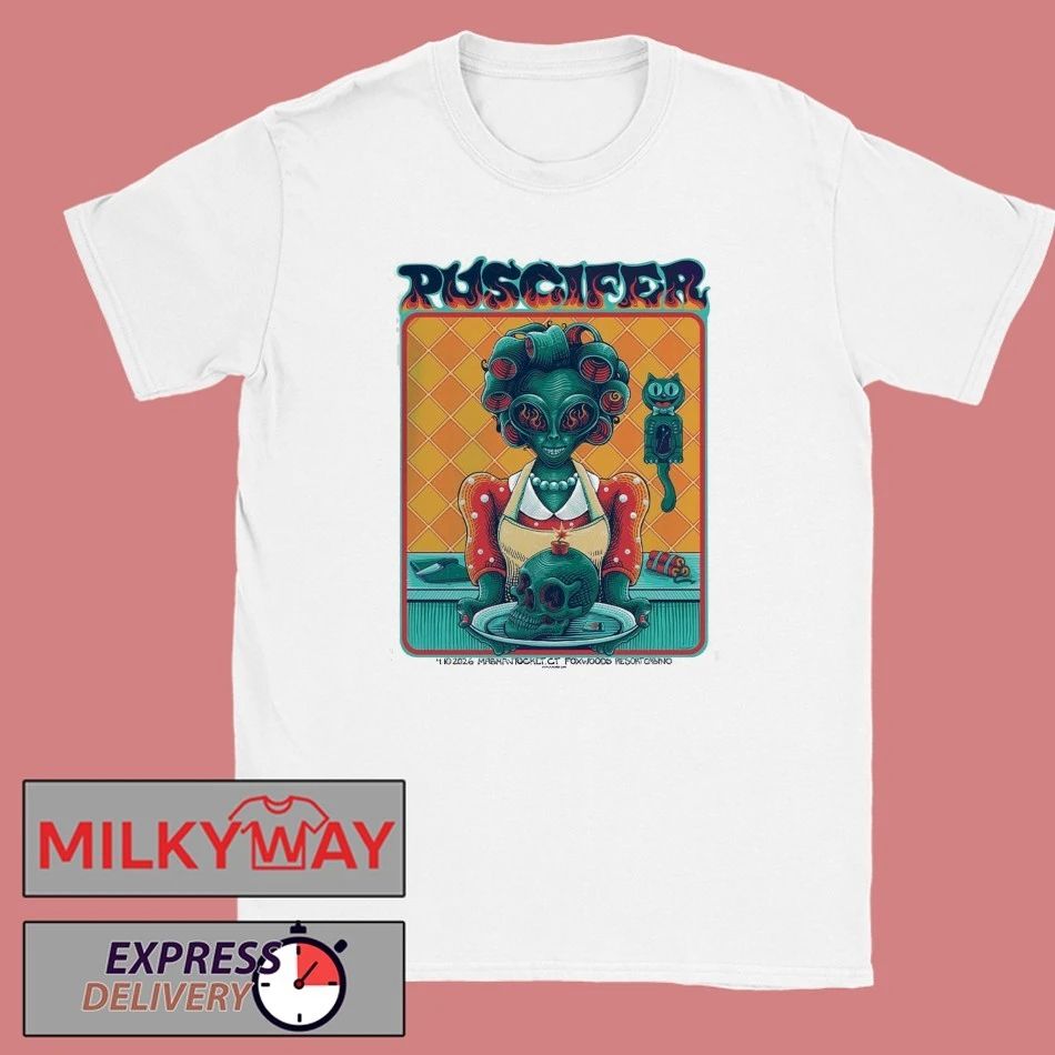 Puscifer Mashantucket Connecticut 2026 Gig Poster At Foxwoods Resort Casino On April 10 2026 T-Shirt - T-Shirt, Sweatshirt, Hoodie