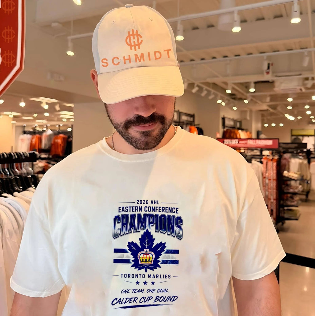 Toronto Marlies 2026 Eastern Conference Champions one team one goal shirt Unisex T-shirt, Sweatshirt, Hoodie, Long Sleeve Tee - T-Shirt, Sweatshirt, Hoodie