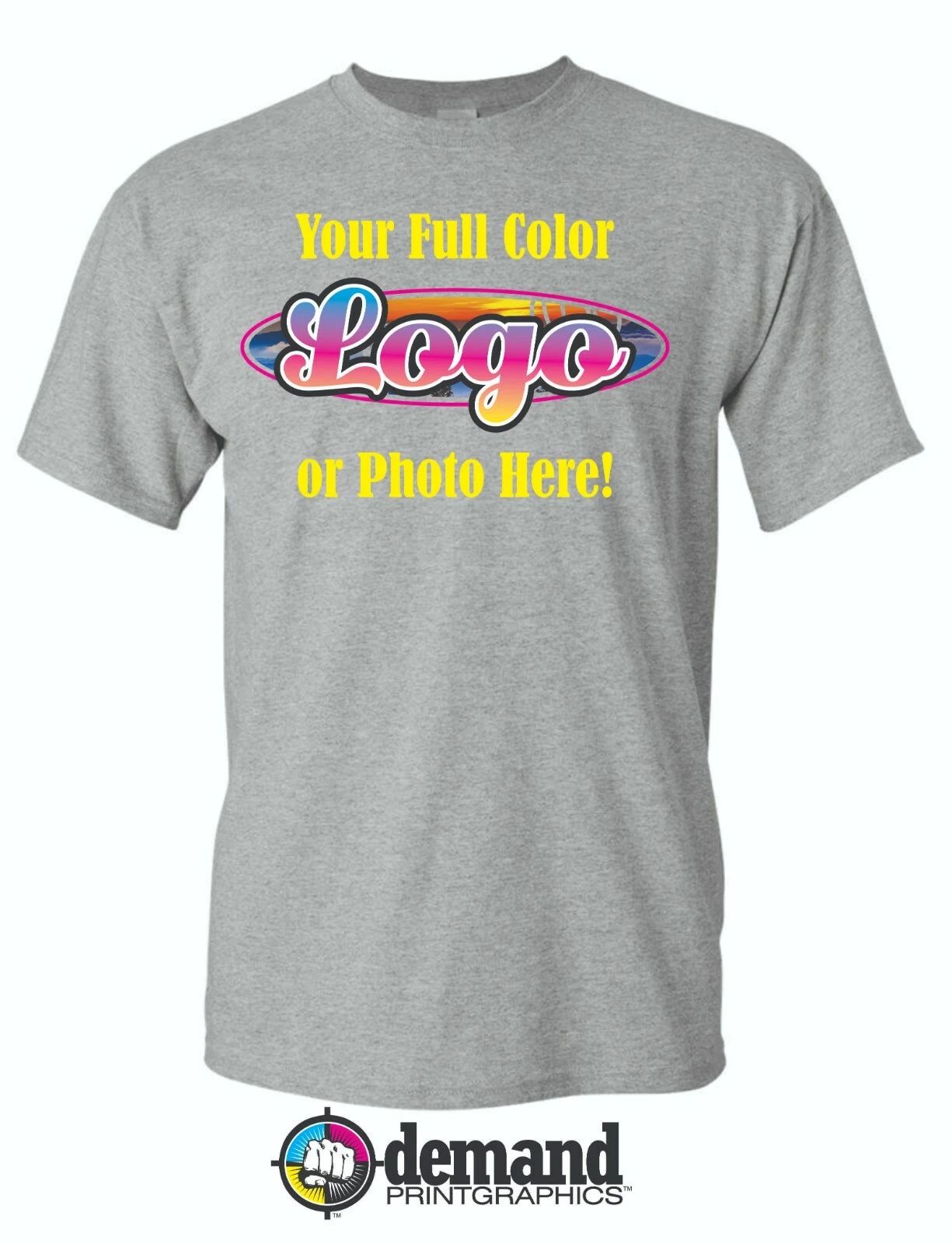 Custom Personalized T-Shirt Printing with your photo, text, logo, anything Unisex T-shirt, Sweatshirt, Hoodie, Long Sleeve Tee - T-Shirt, Sweatshirt, Hoodie