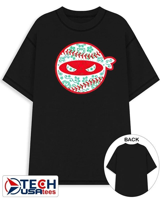 Pitching Ninja Mexico Baseball shirt Unisex T-shirt, Sweatshirt, Hoodie, Long Sleeve Tee - T-Shirt, Sweatshirt, Hoodie